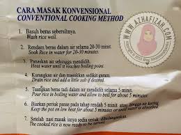 Untuk beras basmati yang sudah dimasak dan berupa nasi, anda bisa menyimpan di kulkas selama 4 hari. Cara Masak Beras Moghul Faiza Basmathi Blog Sihatimerahjambu