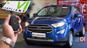 Discover the ford ecosport, a ford ecosport. 2020 Ford Ecosport Bs6 Automatic Sunroof On Road Price List Mileage Interior Features Youtube