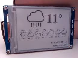 An Improved Wifi Connected E Ink Display E Ink Display Wifi Gadgets Arduino