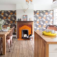 Whether you call them feature walls, accent walls or statement walls, they're a great place to let your creative vision fly free. Kitchen Wallpaper Ideas Wallpaper For Kitchens Kitchen Wallpaper Ideas