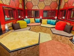 Honeycomb Room Featured On Big Brother Season 16 Http Www Frontdoor Com Photos Tour The House From Big Big Brother House Big Brother 16 Big Brother Pictures