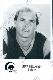 1980 Los Angeles Rams Football Player Safety Jeff Delaney Press Photo