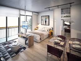40 Gorgeous Small Studio Apartment Design And Decoration Ideas Decor Gardening Ideas Apartment Interior Design Small Apartment Design Studio Apartment Design