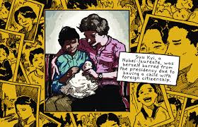 Born june 19, 1945) is a burmese opposition politician and the general secretary of the national league for democracy. Aung San Suu Kyi And Michael Aris With Their Fi Rst Born Son Alexander Download Scientific Diagram