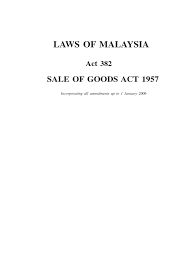 Duties of bailiff as to goods taken in execution. Sales Of Goods Act 1957 Law 240 Contractual Term Implied Warranty