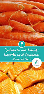 Lachs Karottenbrei Mit Couscous Rezept Fur Babybrei Mit Fisch Couscous Rezept Babybrei Babybrei Rezepte