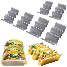 Check spelling or type a new query. Street Taco Holders 6 Pack Fish Taco Stands For Soft Shell And Hard Shell Taco Stainless Steel Oven Taco Holders Walmart Com Walmart Com
