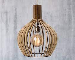 Large Pendant Light Modern Wood Light Ceiling Lighting Etsy In 2021 Plug In Pendant Light Pendant Ceiling Lamp Ceiling Light Design