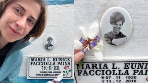 Quem é a mulher homenageada por Fernanda Torres em visita emocionante ao  túmulo?