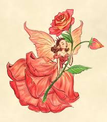 Casey Robin Inspired Rose Fairy Fairy Drawings Cute Art Drawings