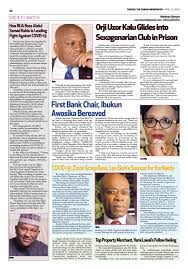 We did not find results for: Sunday 26th April 2020 By Thisday Newspapers Ltd Issuu