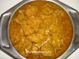 Add the onions and sauté for 2 minutes then add the if you want to flambé the beef, put the brandy in a ladle and heat it over the gas. Burmese Beef Curry