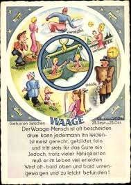 Gratis partnerhoroskop und liebeshoroskope für alle paare und kombinationen. Kunstler Ansichtskarte Postkarte Muller C H Sternzeichen Waage 23 September Bis 23 Oktober Manuskript Nbsp Nbsp Papierantiquitat Akpool Gmbh