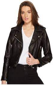Blank Nyc Real Leather Moto Jacket In Black Smoke Women S Coat Leather Jacket Girl Black Moto Jacket Jackets