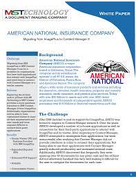 Insurance companies are key actors of the american economy, hedging risks and covering the costs of accidents. American National Insurance Company