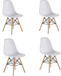 Set of 4 dining side stackable cafe metal chairs. Btm Dining Chairs Set Of 4 Or 2 Fabric Kitchen Chairs Solid Metal Chairs For Dining Room Living Room Chairs Orange 1 Amazon Co Uk Kitchen Home