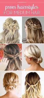 Messy Upside Down French Braid Bun Divinecaroline Com Simplebunsformediumhairmessyu Medium Length Hair Styles Prom Hair Medium Braids For Medium Length Hair