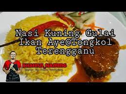 Ada dua versi aku jumpa di sini, nasi lemuni ikan bilis dan nasi lemuni daging. Resepi Nasi Kuning Gulai Ikan Aye Tongkol Terengganu Youtube