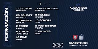 Formacion de san lorenzo hoy. Amistoso Talleres Jugo Ante San Lorenzo Club Atletico Talleres