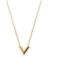New listinglv louis vuitton pendant necklace gold plated heavy weight adjustable length. Louis Vuitton Essential V Necklace Liked On Polyvore Featuring Jewelry Necklaces Louis V Louis Vuitton Jewelry Louis Vuitton Necklace Louis Vuitton Watches
