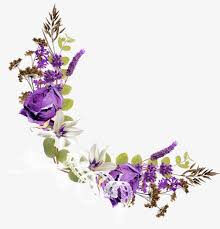 Purple Floral Corner Decorative Pattern Corner Clipart Purple Flowers Flower Decoration Pattern Png Transparent Clipart Image And Psd File For Free Download Floral Printables Free Floral Printables Purple Flowers