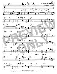 Nuages By Jacques Larue Django Reinhardt Hal Leonard Prima Music