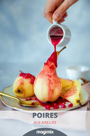 Poires Vapeur Aux Airelles Recette En 2020 Poire Recette Magimix Magimix