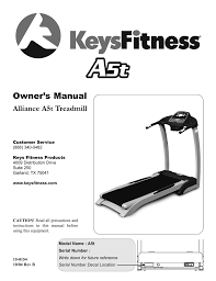 keys fitness a5t user s manual manualzz
