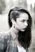 Womens Side Cut Long Hair