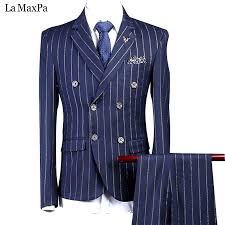 Les sociétés printemps sas, printemps.com et bpcp (printemps du louvre) traitent, en tant que coresponsables, les données recueillies pour gérer votre inscription à nos newsletters. La Maxpa Veste Pantalon Gilet Marque Hommes Costume De Mariage Costume Homme Printemps Automne Rayures Bleues Decontracte Slim Fit Bal Robe Costume Aliexpress