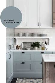 Trending Kitchen Paint Colors 2020 In 2020 Kitchen Cabinet Colors Kitchen Design Blue Gray Paint Colors