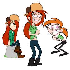 Pin By Lika On Kostumer Redhead Cartoon Characters Fairly Odd Parents Costume Fairly Odd Parents