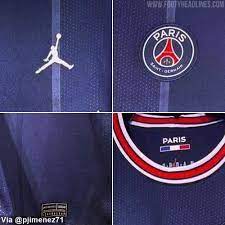 Retrouvez tous les maillots du psg officiels, les tenues portées par les joueurs parisiens et les nouveaux maillots de paris ! Jordan Psg 21 22 Home Kit Leaked Footy Headlines