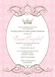 Royal Baby Shower Invitation Princess Shower Cinderella Pink And Princess Baby Shower Invitation Royal Baby Shower Invitation Baby Shower Invitation Wording