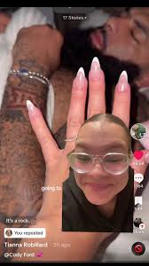 Tianna Robillard Engagement Dress