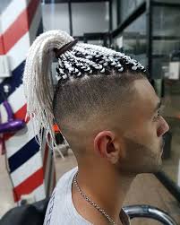 The bald fade hairstyle resembles a military crew cut. Pin On Braids Vikings
