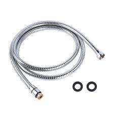 Head replacement shower hose parts bunnings kmart leaking taps into. Shower Hose Extra Long Mcomce Stainless Steel Chrome Shower Hose Replacement For Hand Held Shower Head 79 Inch Shower Head Hose Extra Long Shower Head Hose With Brass Fittings Buy Online In