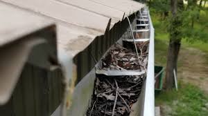 Learn how to install gutters on a metal roof. Installing Shop Gutters With No Fascia Youtube