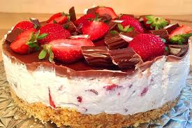 Video und rezept yogurette torte ein. Yogurette Erdbeer Torte Einfach Nur Lecker