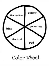 Useful for learning and understanding color theory. Pin By Nikki Stone On Art Ed Primary And Secondary Colors Color Wheel Art Color Wheel Worksheet