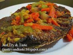 Resep Gurame Acar Kuning Ala My Mom Makanan Ikan Resep Masakan Asia Resep Ikan