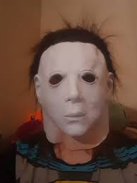 Hi everyone! My son found this mask near our house in Soroba yesterday. If  it's yours, let me know. Thanks to everyone who visited and made Halloween  fun, see you next year!