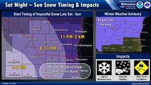 New rainfall amounts of less than a tenth of an inch, except higher amounts possible in thunderstorms. Wisconsin Snow Much Of State Will See 2 To 4 Inches Starting Saturday