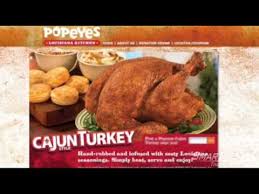 The store locater app on popeyes.com denotes which stores offer frie. Popeye S Cajun Turkey Available For The Thanksgiving Season Youtube