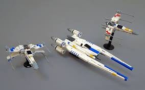Mid-scale LEGO U-wing & Blue Squadron X-wing from Rogue One - The Brothers  Brick | The Brothers Brick