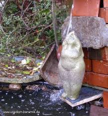 Anette Schroder Keramik Brunnenfigur Skulptur Garten Figur Skulpturen Garten Gartenskulptur Skulpturen