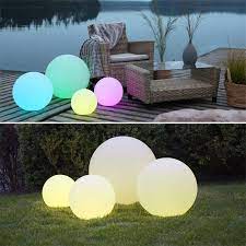Weidenkugel weidenball dekokugel kugel rebenkugel dekobälle garten 15 bis 50cm. Led Garten Kugeln Twilights 4 Grossen Rgb Warmweiss Aussen