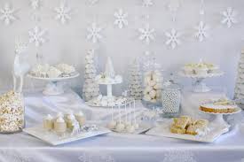 Christmas isn't complete without a christmas pudding, trifle or yule log. Slider Decor White Christmas Dessert Table Evite