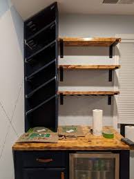4-Tier Tilted Wine Rack Display / 150+ Bottles On Display