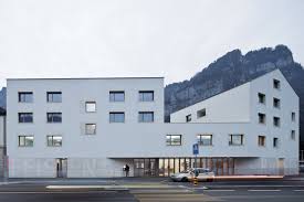 Central Redevelopment With Bank Raiffeisen Lussi Halter Partner Ag Architecture Interior Architecture Design House Styles